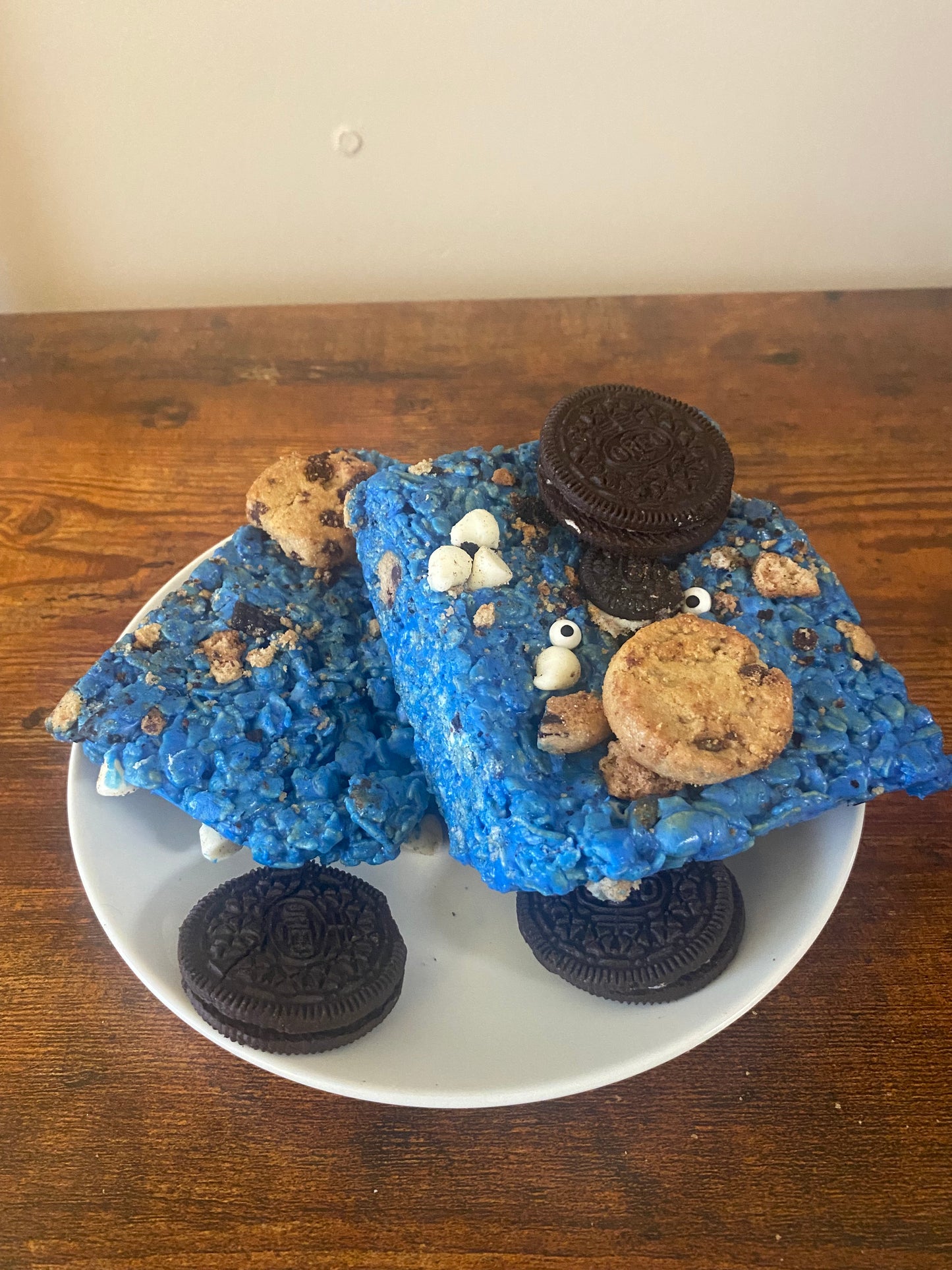 Cookie Monster Rice Crispy Treats(Online Orders Coming Soon)